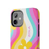 Zola Tough Phone Case (For iPhone, Galaxy &amp; More) - White Wave