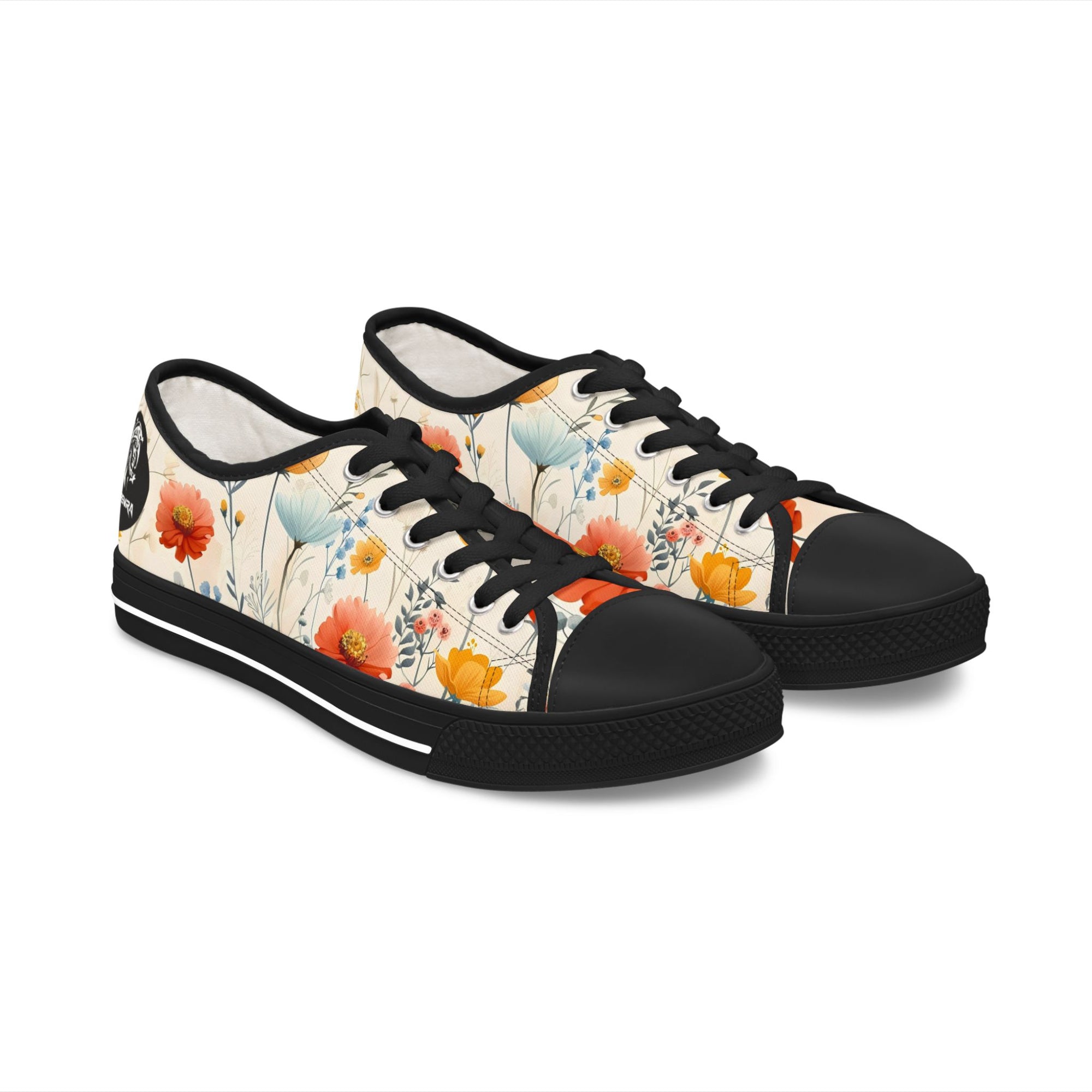 Flower Mist Women's Low Top Sneakers