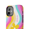 Zola Tough Phone Case (For iPhone, Galaxy &amp; More) - White Wave