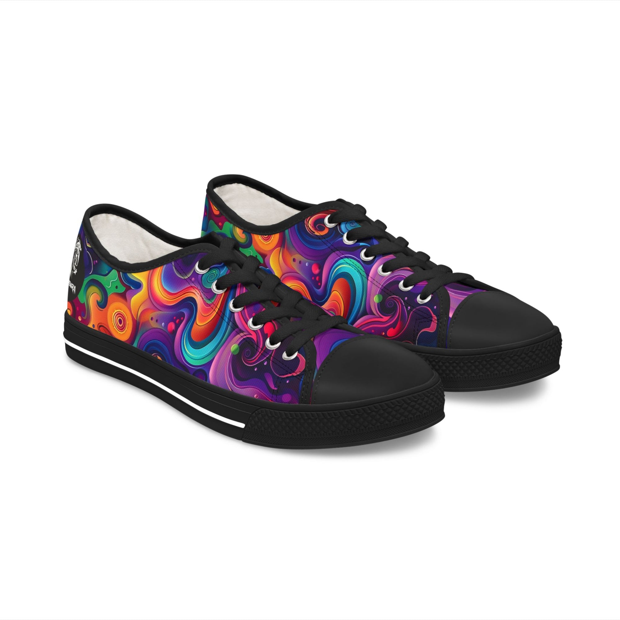 Psychedelic Women's Low Top Sneakers