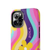 Zola Tough Phone Case (For iPhone, Galaxy &amp; More) - Purple Wave