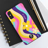 Zola Tough Phone Case (For iPhone, Galaxy &amp; More) - Purple Wave