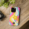 Zola Tough Phone Case (For iPhone, Galaxy &amp; More) - White Wave