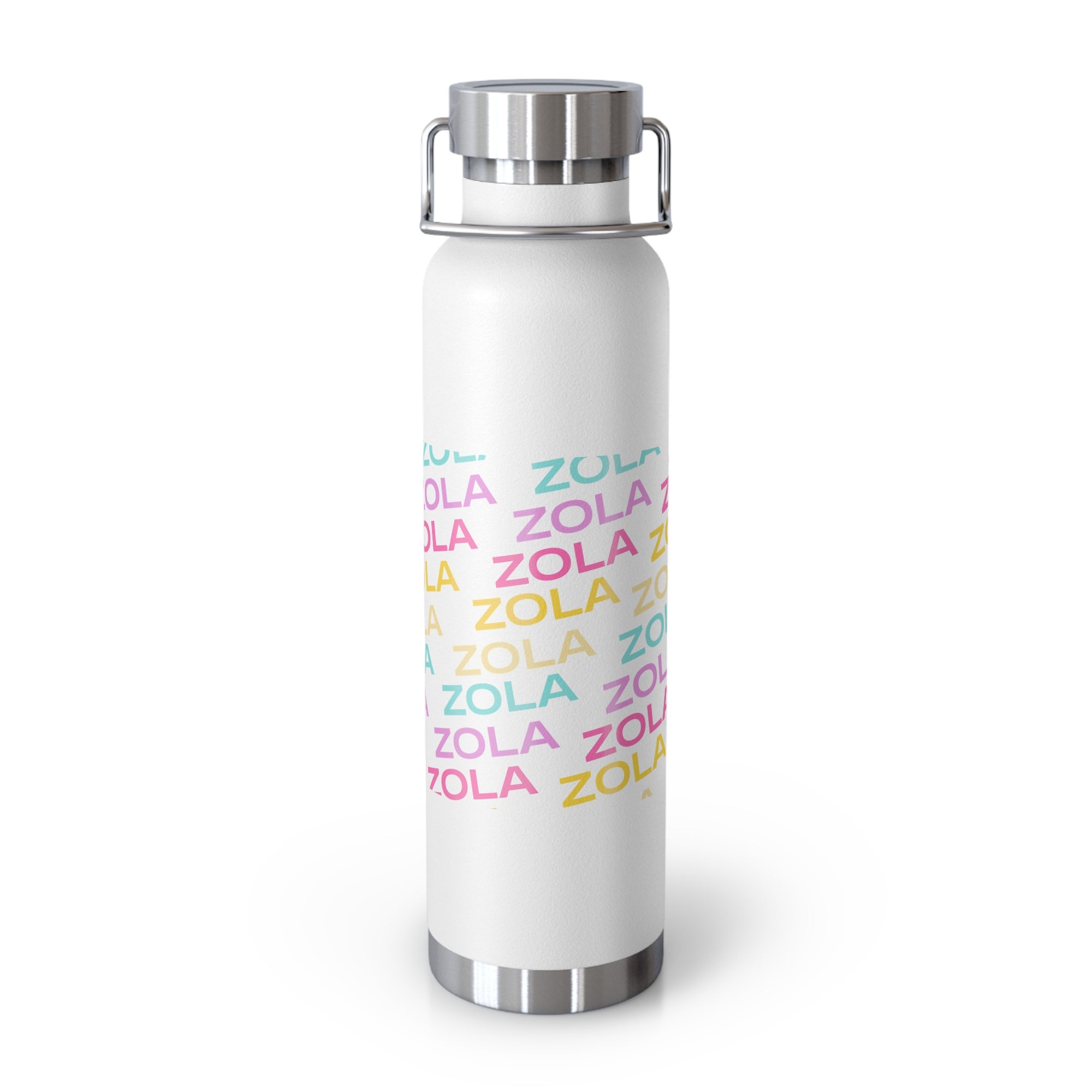 Zola Copper Vacuum Insulated Bottle, 22oz