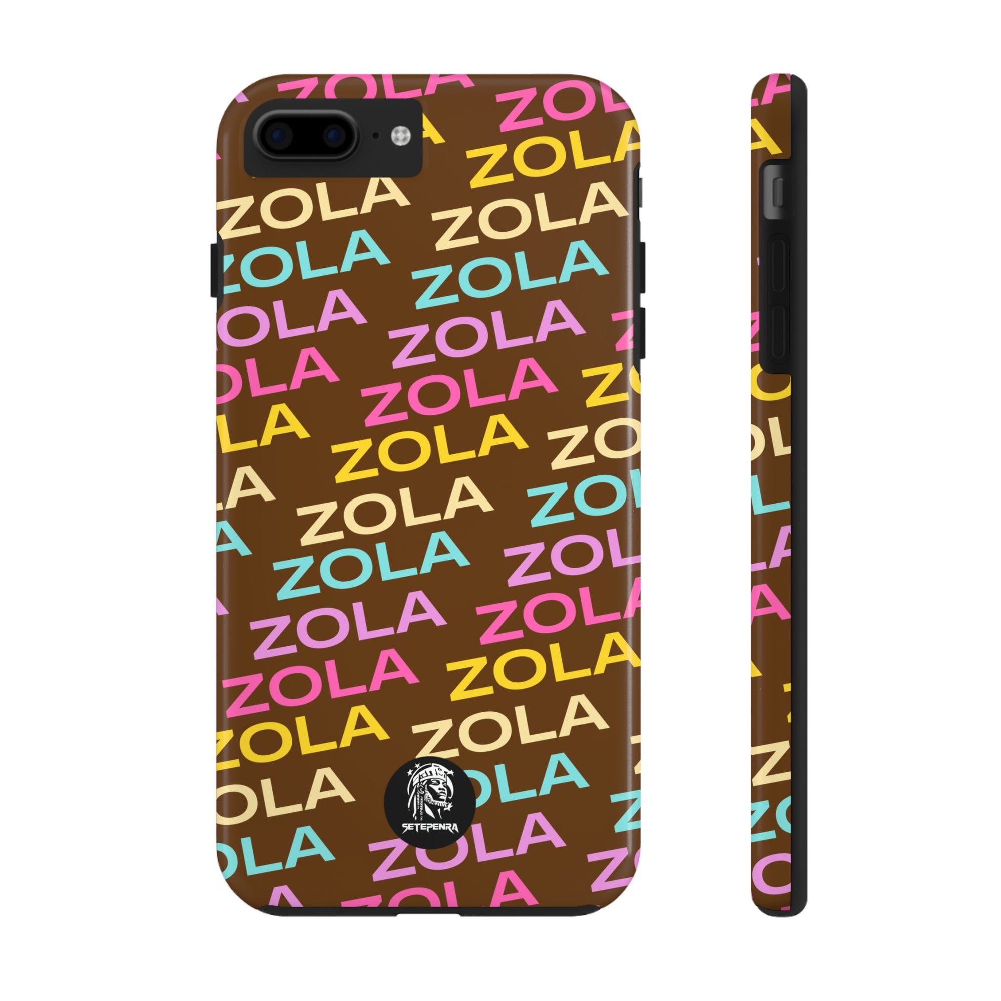 Zola Tough Phone Case (For iPhone, Galaxy & More) - Brown