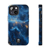 Blue Cosmos Tough Phone Case (For iPhone, Galaxy &amp; More)