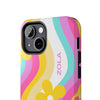 Zola Tough Phone Case (For iPhone, Galaxy &amp; More) - White Wave