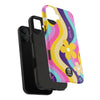 Zola Tough Phone Case (For iPhone, Galaxy &amp; More) - Purple Wave