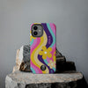 Zola Tough Phone Case (For iPhone, Galaxy &amp; More) - Purple Wave