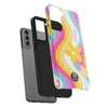 Zola Tough Phone Case (For iPhone, Galaxy &amp; More) - White Wave