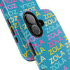 Zola Tough Phone Case (For iPhone, Galaxy &amp; More) - Turquoise