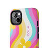 Zola Tough Phone Case (For iPhone, Galaxy &amp; More) - White Wave