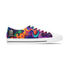 Psychedelic Women&#39;s Low Top Sneakers