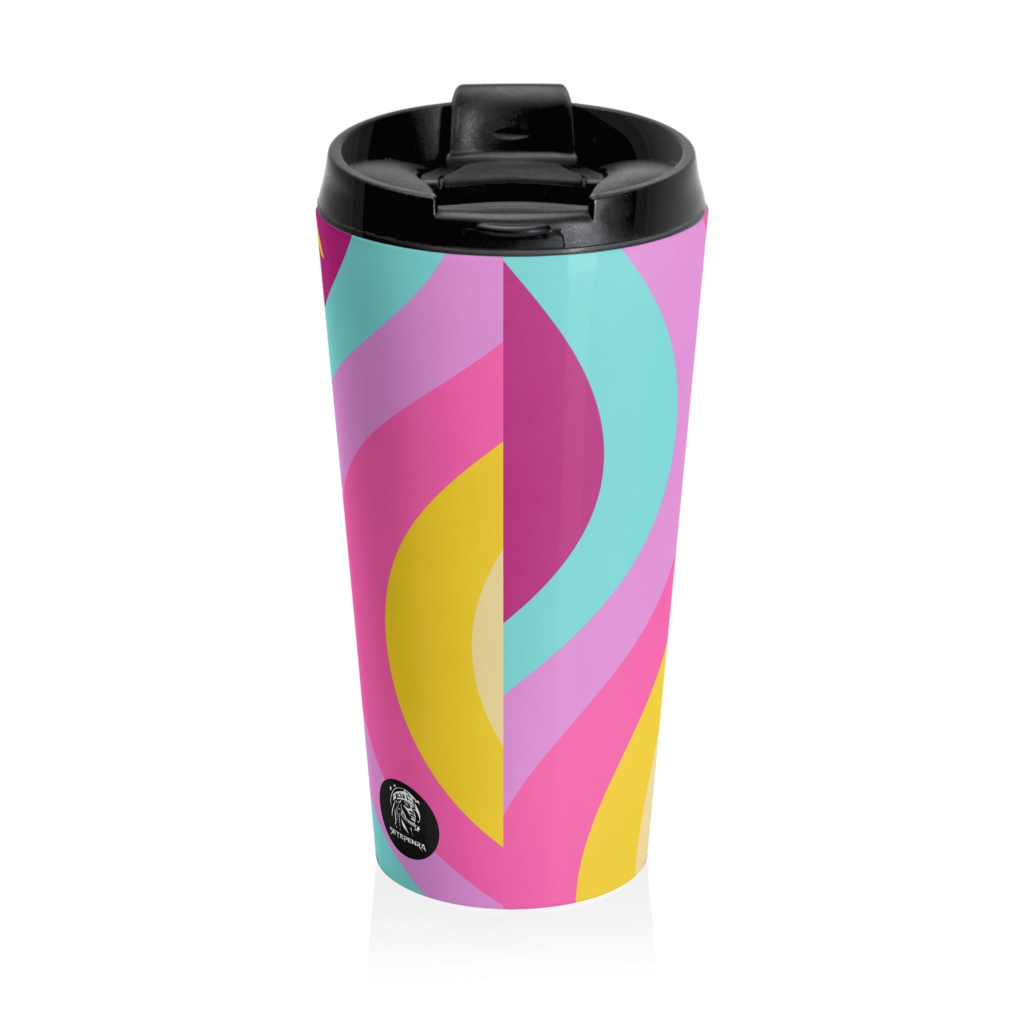 Zola Wave Stainless Steel Travel Mug, 15oz