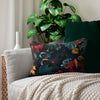 Tropican Retreat (Scene 1) Spun Polyester Lumbar Pillow