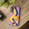 Zola Tough Phone Case (For iPhone, Galaxy &amp; More) - Purple Wave