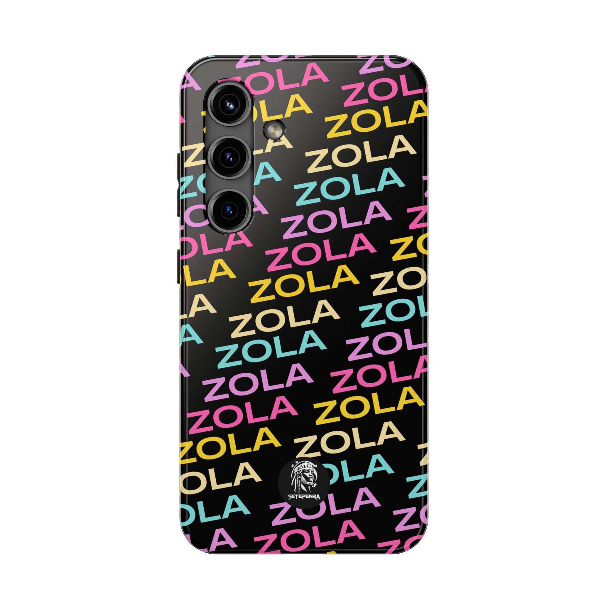 Zola Tough Phone Case (For iPhone, Galaxy & More) - Black