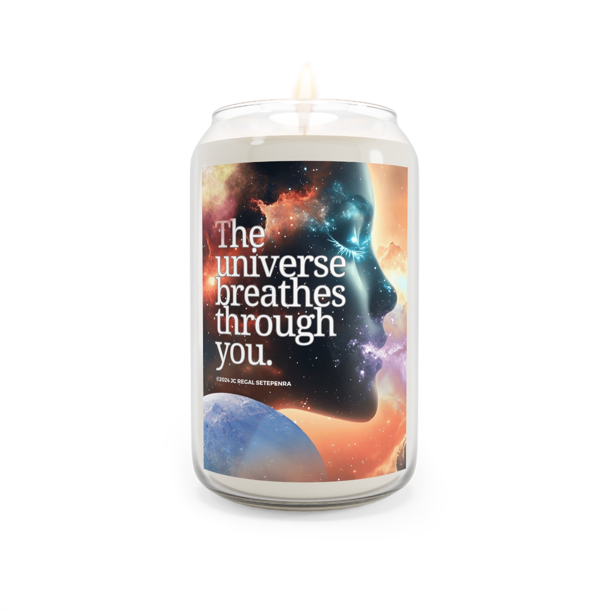 Universe Breathes Through You Scented Candle, 13.75oz