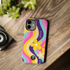 Zola Tough Phone Case (For iPhone, Galaxy &amp; More) - Purple Wave