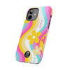 Zola Tough Phone Case (For iPhone, Galaxy &amp; More) - White Wave