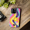 Zola Tough Phone Case (For iPhone, Galaxy &amp; More) - Purple Wave