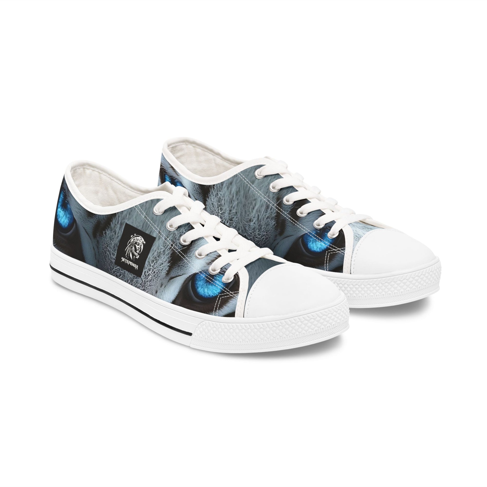 Primal Power Women's Low Top Sneakers - White Tiger (2nd Edition)