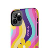 Zola Tough Phone Case (For iPhone, Galaxy &amp; More) - Purple Wave