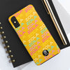 Zola Tough Phone Case (For iPhone, Galaxy &amp; More) - Yellow