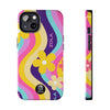 Zola Tough Phone Case (For iPhone, Galaxy &amp; More) - Purple Wave