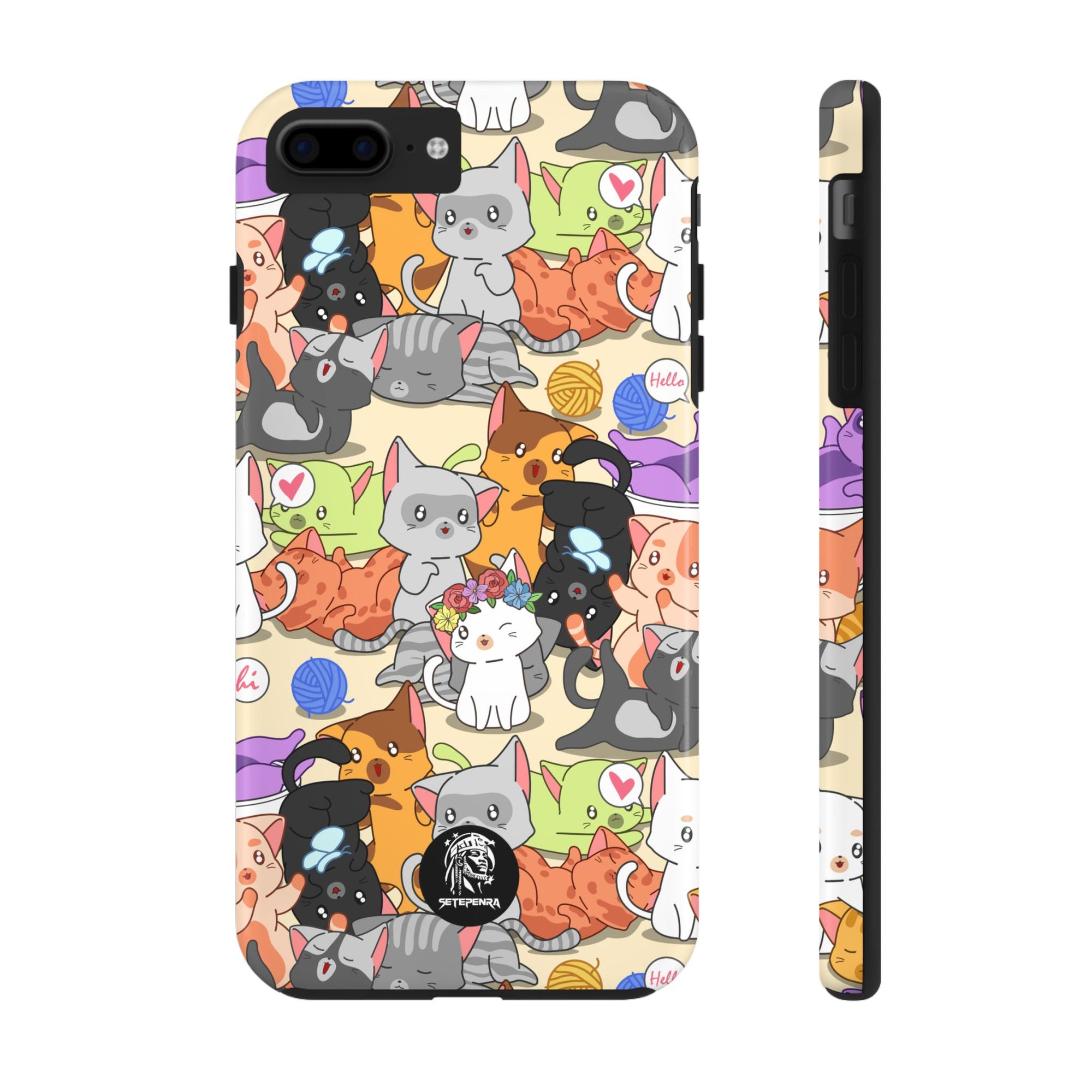 Cats A Lot Tough Phone Case (For iPhone, Galaxy & More)