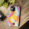 Zola Tough Phone Case (For iPhone, Galaxy &amp; More) - White Wave