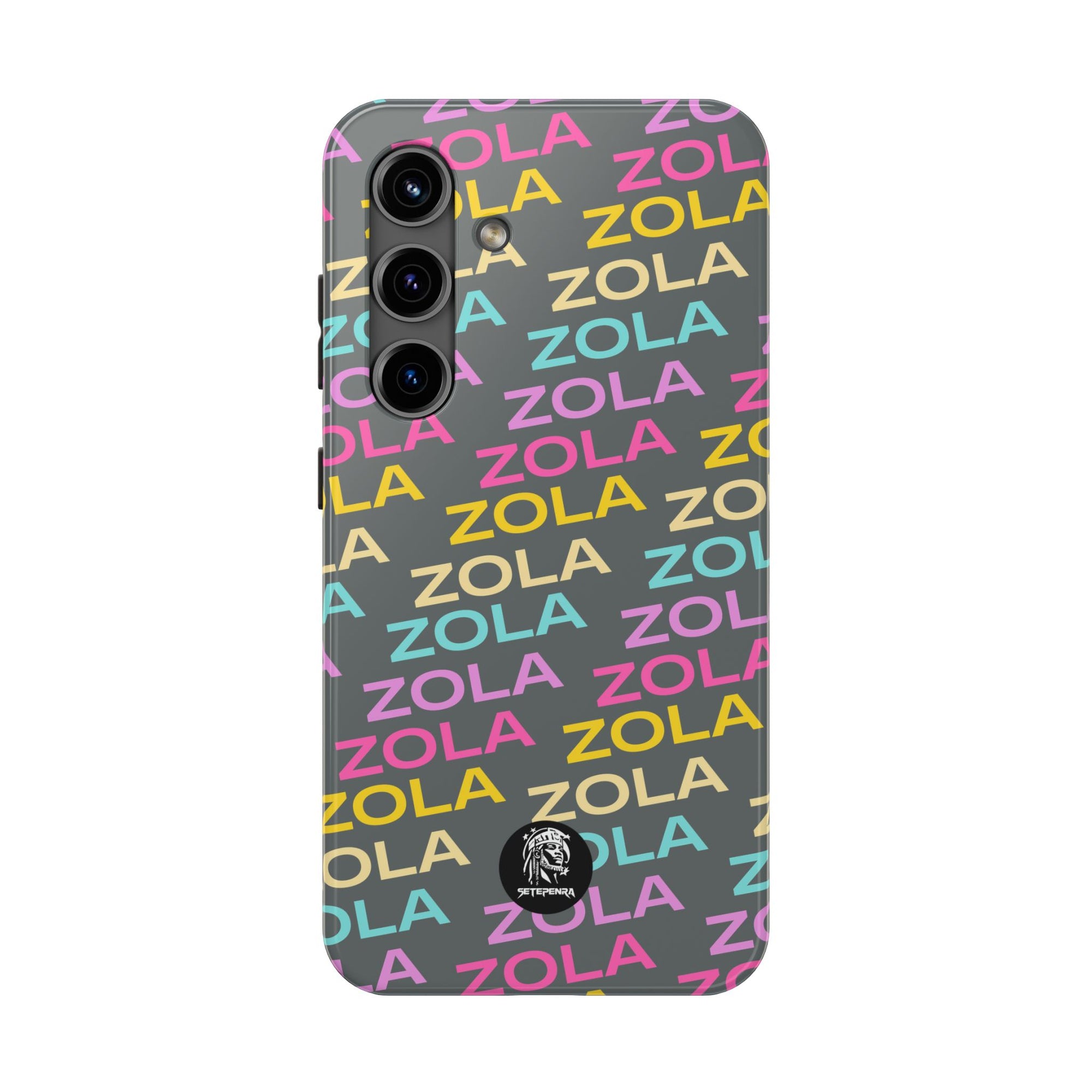 Zola Tough Phone Case (For iPhone, Galaxy & More) - Dark Grey