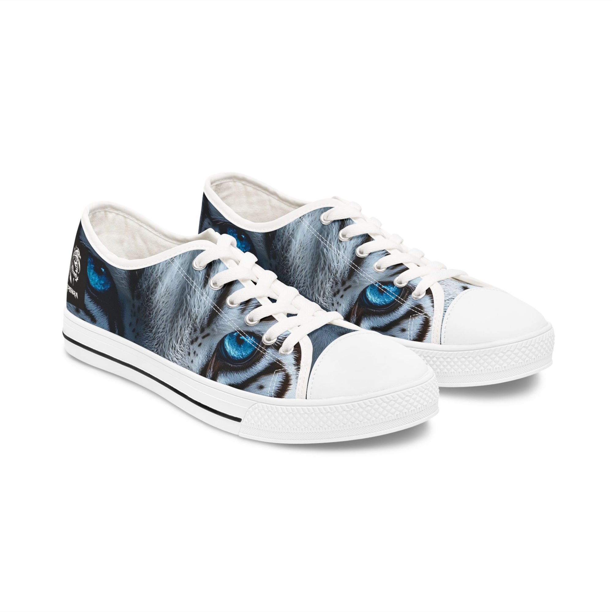 Primal Power Women's Low Top Sneakers - White Tiger (1st Edition)