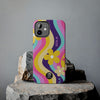 Zola Tough Phone Case (For iPhone, Galaxy &amp; More) - Purple Wave