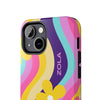 Zola Tough Phone Case (For iPhone, Galaxy &amp; More) - Purple Wave