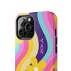 Zola Tough Phone Case (For iPhone, Galaxy &amp; More) - Purple Wave