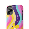 Zola Tough Phone Case (For iPhone, Galaxy &amp; More) - Purple Wave