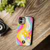 Zola Tough Phone Case (For iPhone, Galaxy &amp; More) - White Wave