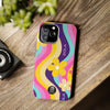 Zola Tough Phone Case (For iPhone, Galaxy &amp; More) - Purple Wave