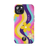 Zola Tough Phone Case (For iPhone, Galaxy &amp; More) - Purple Wave