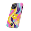 Zola Tough Phone Case (For iPhone, Galaxy &amp; More) - Purple Wave