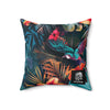 Tropican Retreat (Scene 4) Faux Suede Square Pillow