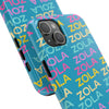 Zola Tough Phone Case (For iPhone, Galaxy &amp; More) - Turquoise