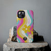 Zola Tough Phone Case (For iPhone, Galaxy &amp; More) - White Wave