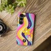 Zola Tough Phone Case (For iPhone, Galaxy &amp; More) - Purple Wave